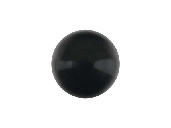 Swarovski crystal pearl 6mm, mystic black