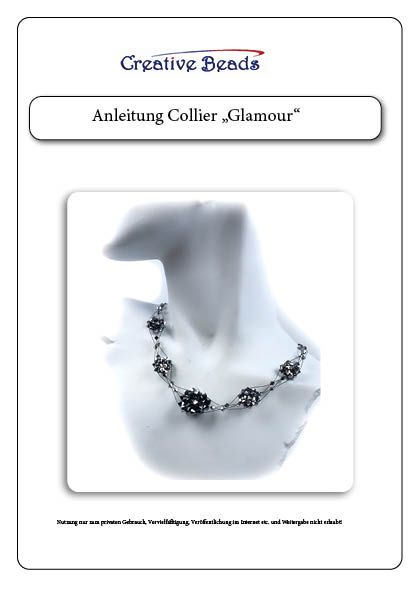 Anleitung Collier Glamour