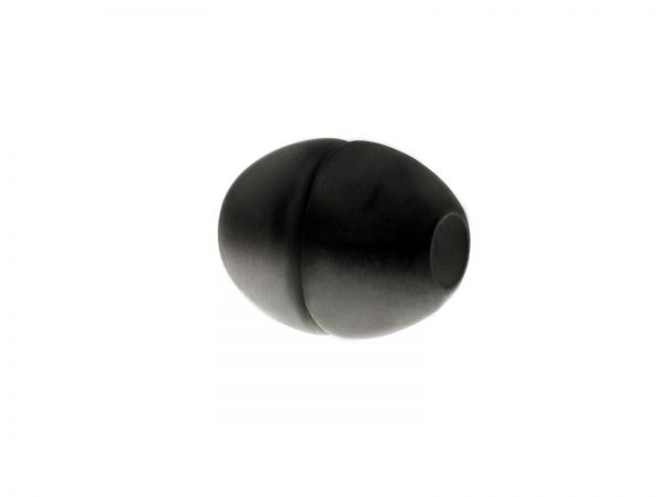 Polaris Magnetverschluß z. einkleben, 14x17mm, Bohrung 5mm, matt schwarz