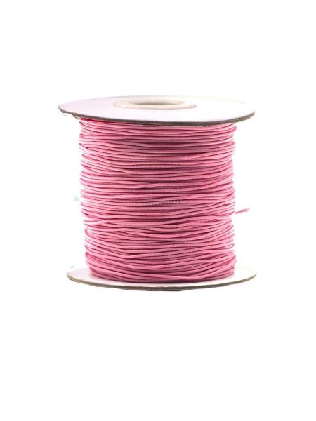 Gummischnur, ca. 1,5mm dick, 60m Rolle, pink