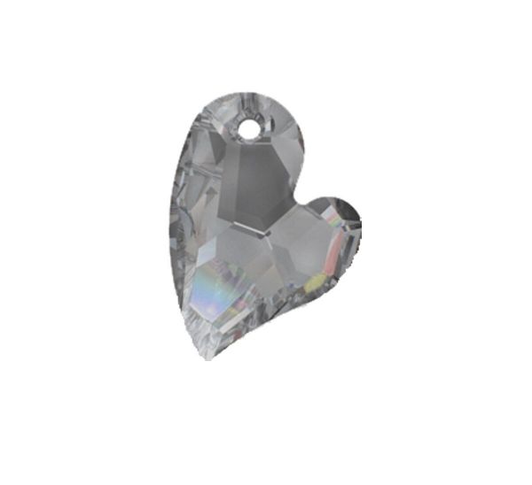 Swarovski Herz Anhänger 6261, 17mm crystal satin