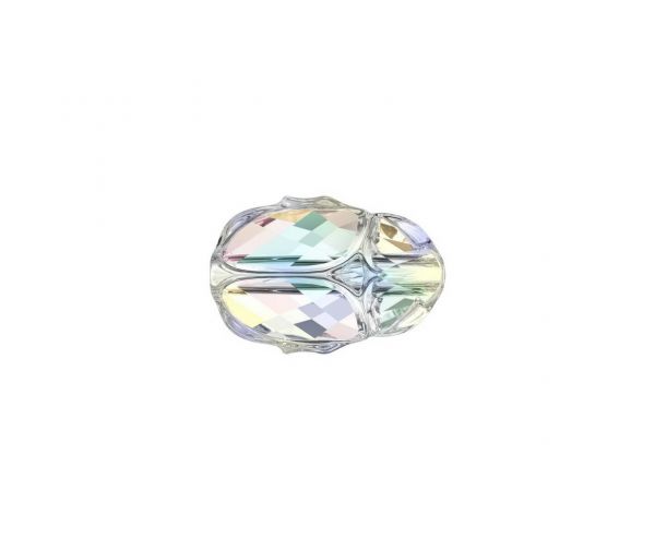 Swarovski Perle "Scarab Bead" 12mm, crystal AB