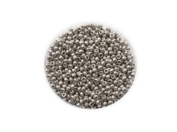 Toho Rocailles 11-0 10gr.,galvanized aluminium, TR11-PF558