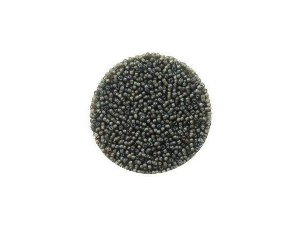Toho Rocailles, 15-0 (ca. 1,5mm), 10g, TR383 Sapphire Luster AB White-Lined