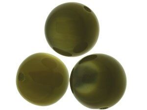 Solaris kristall Perle 20mm oliv