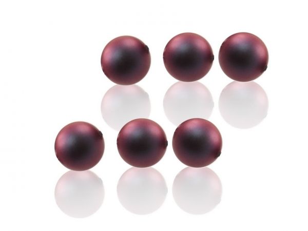 Swarovski crystal pearl 5mm, pearlescent red pearl