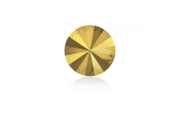 Swarovski - Crystalstein rund 12mm metallic sunshine