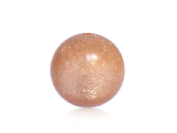 Polaris Opal, Perle 16mm 10 Stück Mandarine