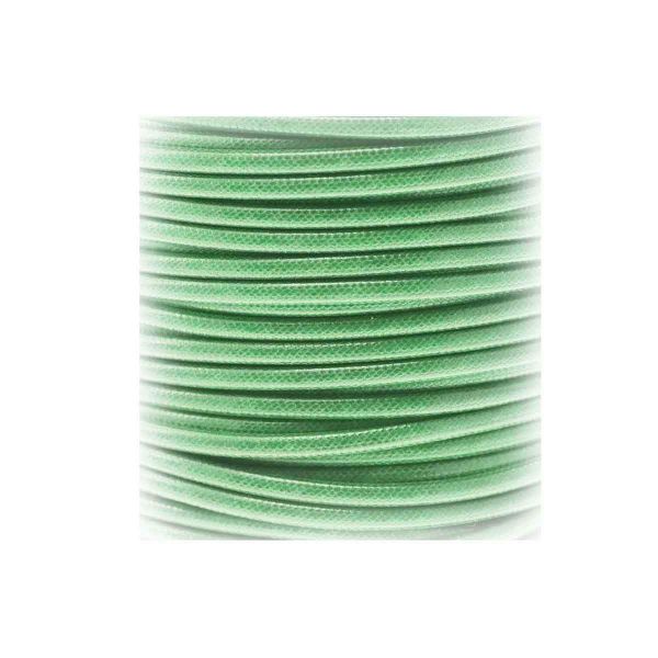 Textilschnur (Polyester) 1mm 1,00m Zuschnitt, emerald