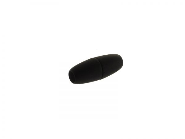 Magnetverschluss Powerclip DE,Olive 22x8,5mm, 4mm innen, schwarz matt