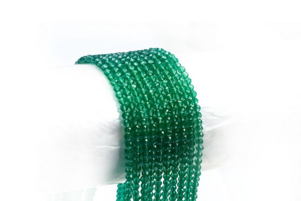 Crystalstar Miniperle 2mm Strang ca. 190Stck emerald