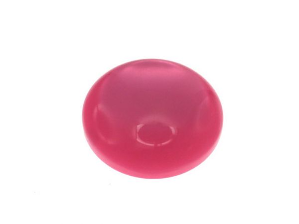 Polaris glänzend, Cabouchon 15mm, pink