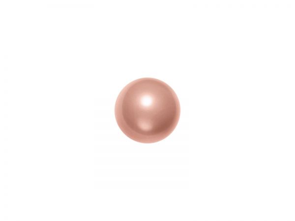 Swarovski crystal pearl 10mm, rose peach pearl
