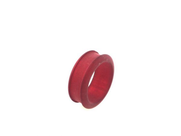 Nice-wire Ring Rohling, Polaris matt, Grösse 19 rot