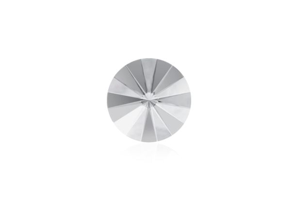 Swarovski - Crystalstein 2006 rund, flache Rückseite,12mm, crystal