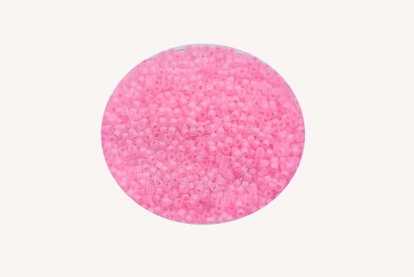 Toho Rocailles, 15-0 (ca. 1,5mm), 10g, TR145F Ceylon Frosted Innocent Pink