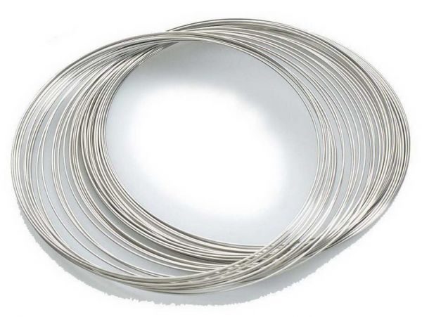 Memory Wire f. Collier ca. 10 Ringe 105mm