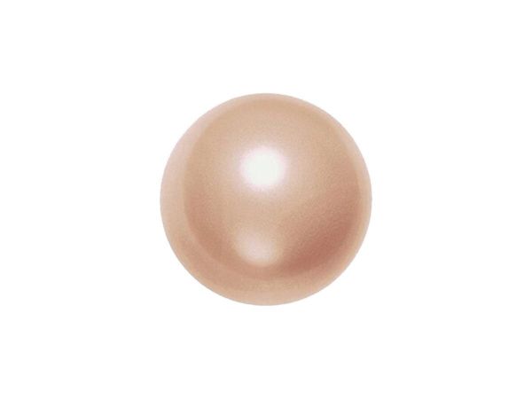 Swarovski crystal pearl 10mm, rose gold