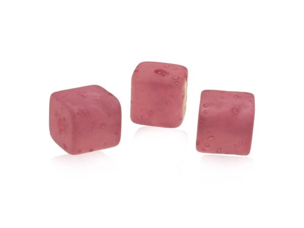 Polaris Sweet Würfel 6mm, 10Stück, alt rosa