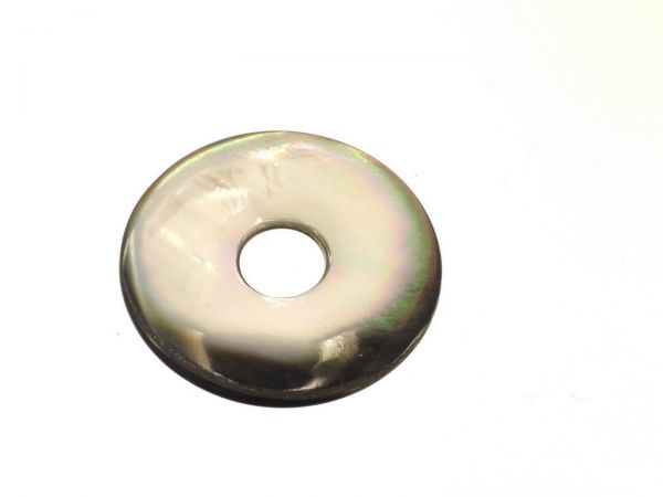 Perlmutt 'Black Lip', Donut, ca.40mm