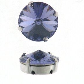 Kessel m.Swarovski-Crystal 12mm tansanite