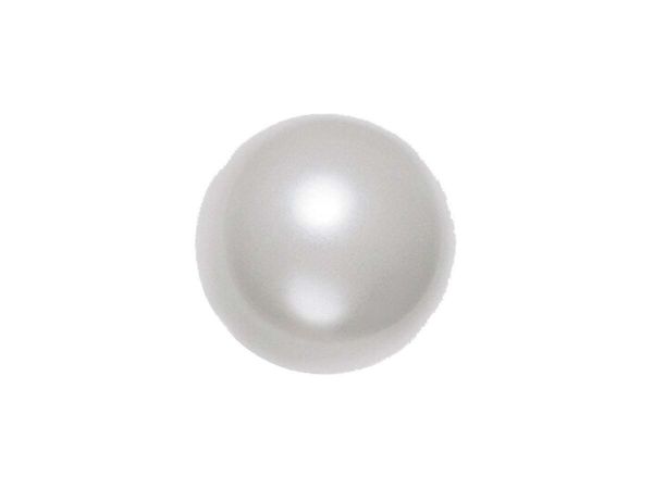 Swarovski crystal pearl 6mm, light grey